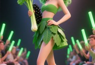 养生新玩法，食物美女走秀，7天万粉号