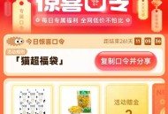 猫超福袋 反馈现在就有哈 ​​​